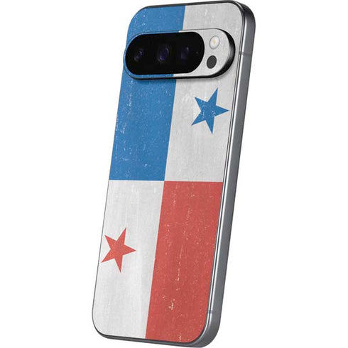 Panama Flag Distressed Google Pixel 9 Pro Skin